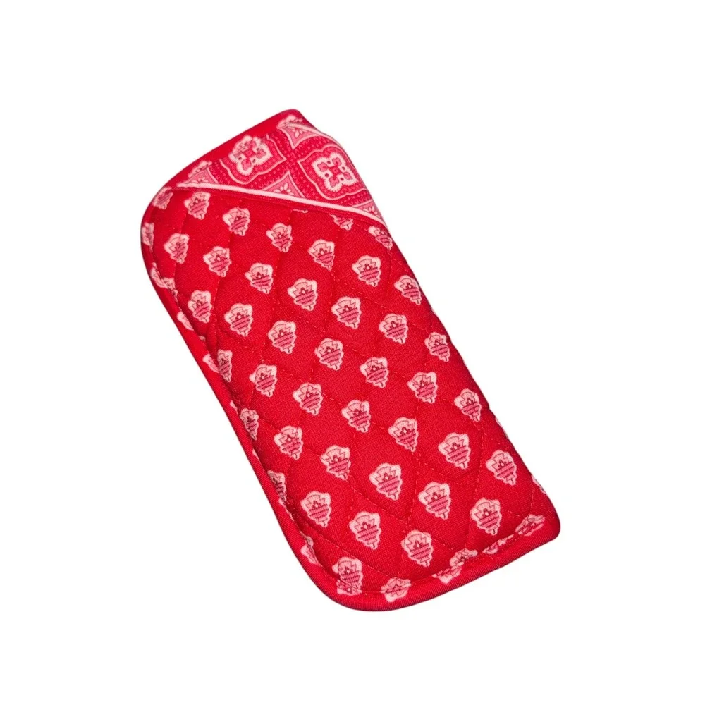 Vera Bradley Quilted Cotton Double Eyeglass Case Nantucket Soft Sleeve Accessory